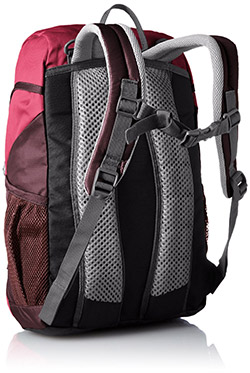 Das Tragesystem des Deuter Junior Kinder Wanderrucksack