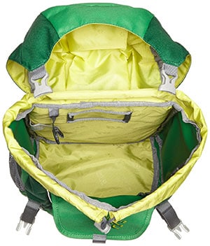 Das Hauptfach des Jack Wolfskin Explorer