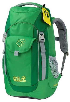 Jack Wolfskin Explorer Kinder Wanderrucksack in Grün